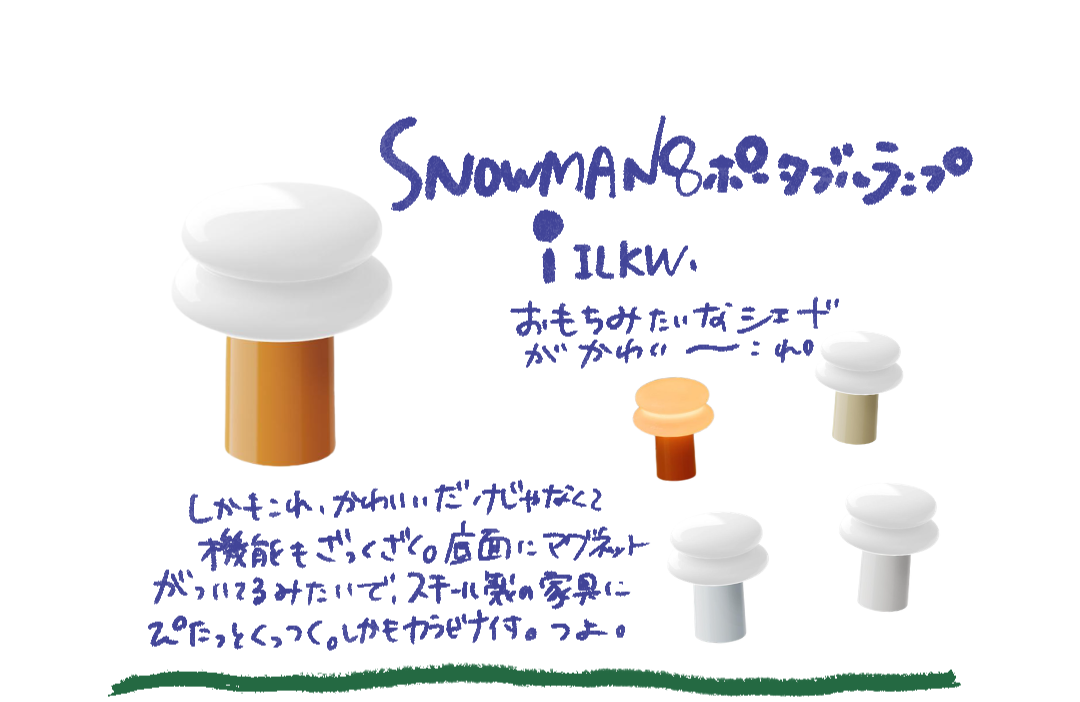 ILKW. SNOWMAN 8 PORTABLEのInstagram紹介画像
